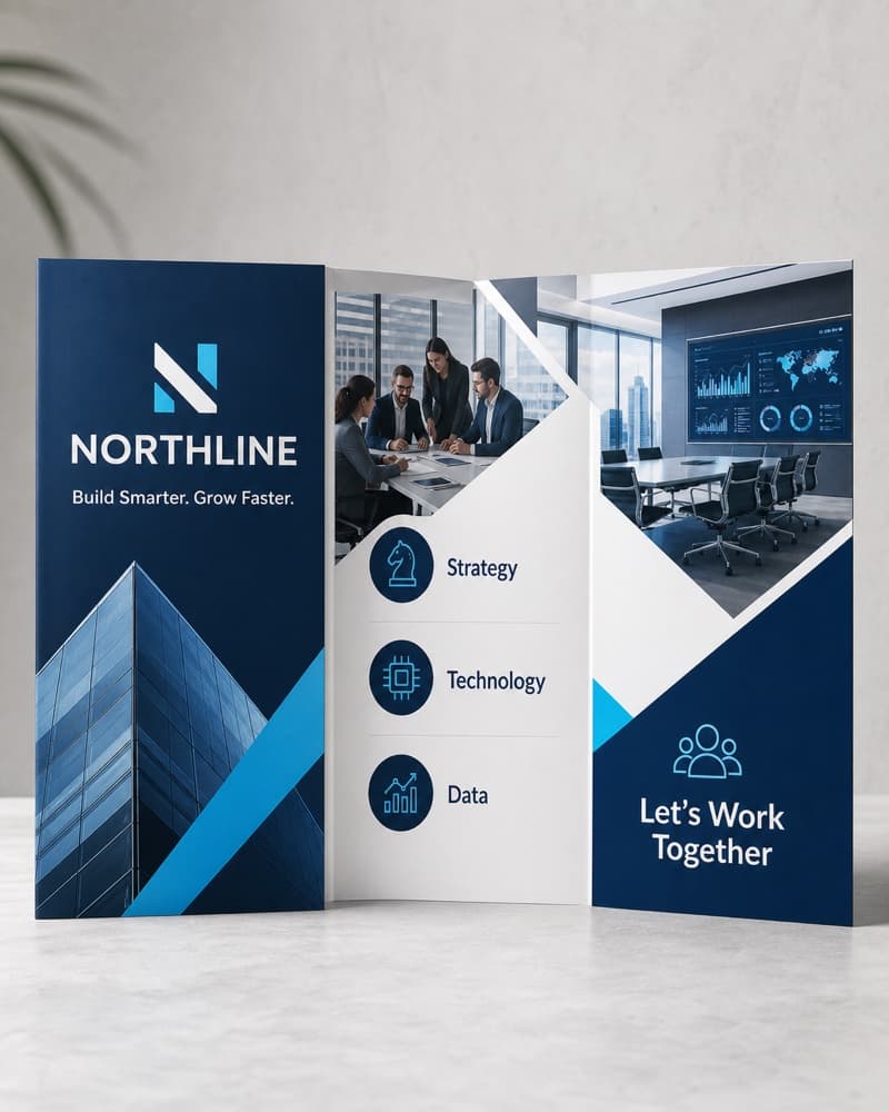 Professional business brochure