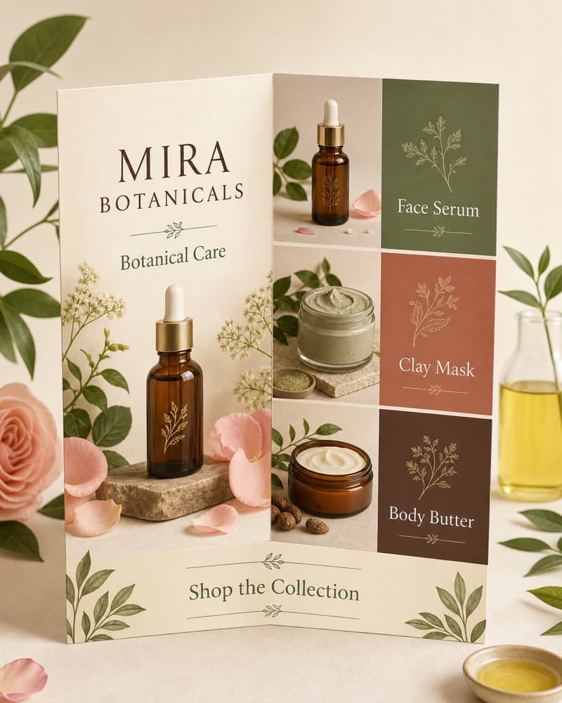 Product brochure example